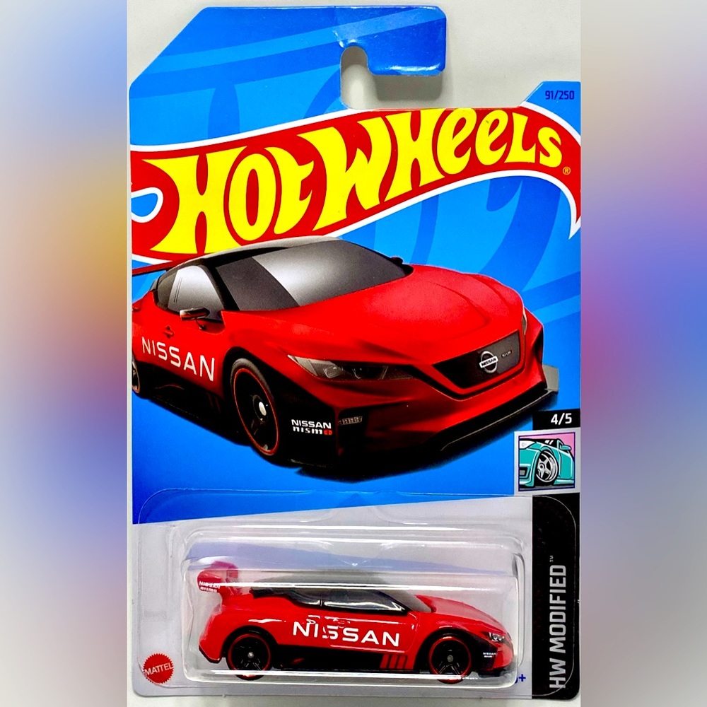 ✅ 🚗 4/20 🚗 MATTEL HOT WHEELS 4/5 HW MODIFIED NISSAN LEAF NISMO RC_02 #91/250